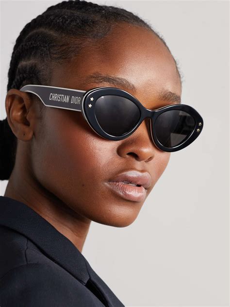 dior white cat eye sunglasses|christian Dior cheetah sunglasses.